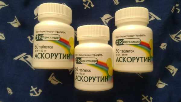 Аскорутин – фармакокинетика