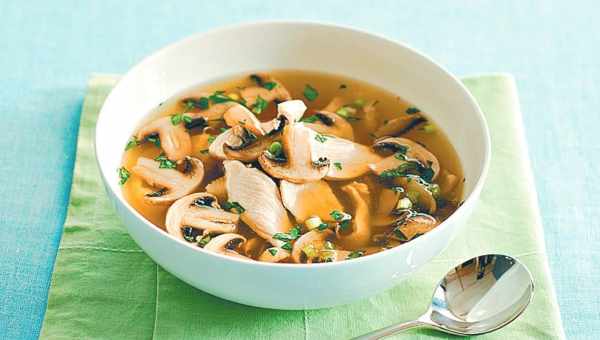 Суп с грибами и картошкой