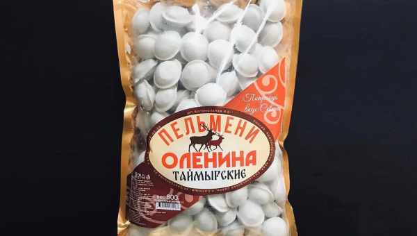 Пельмени из оленины