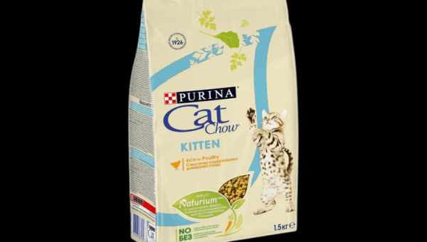 Особенности кормов Purina Cat Chow для котят