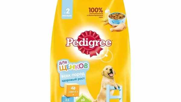 Все о кормах Pedigree для щенков